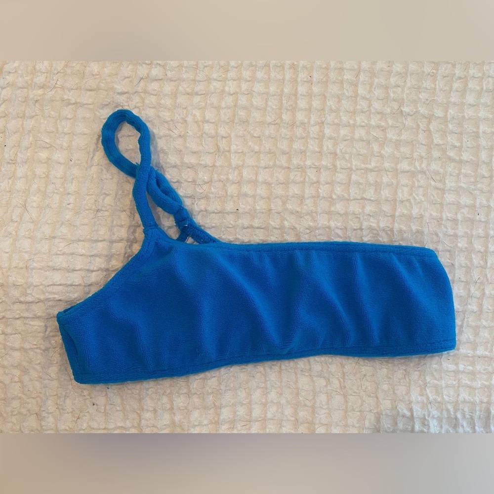 ASOS Terry Cloth Bikini Top. Size Small